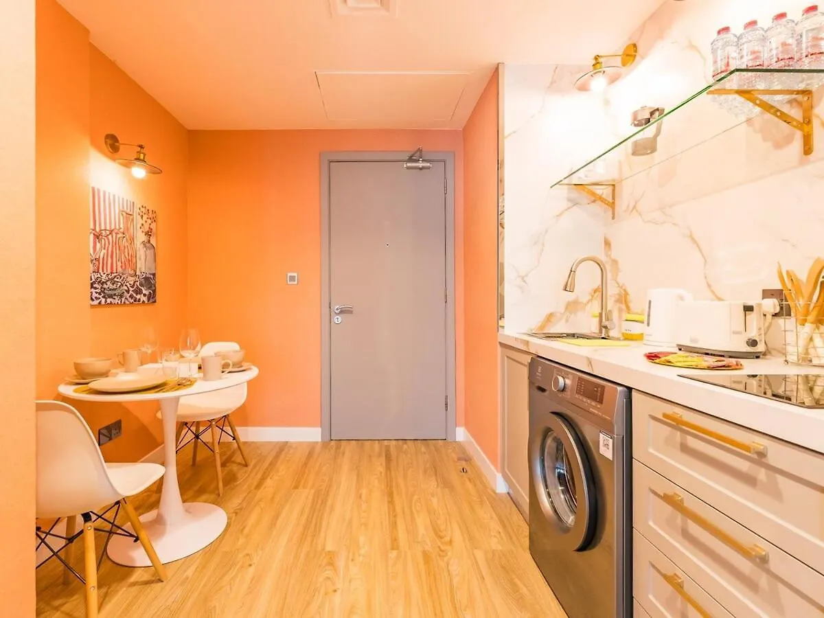 King Bed Studio - Near Metro - Pool - Fast Wifi Dubai Apartment